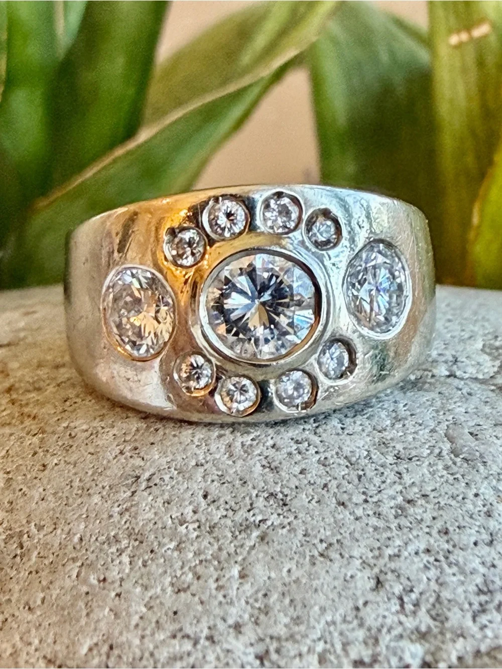 14 karat gold and 2 carat Diamond Ring